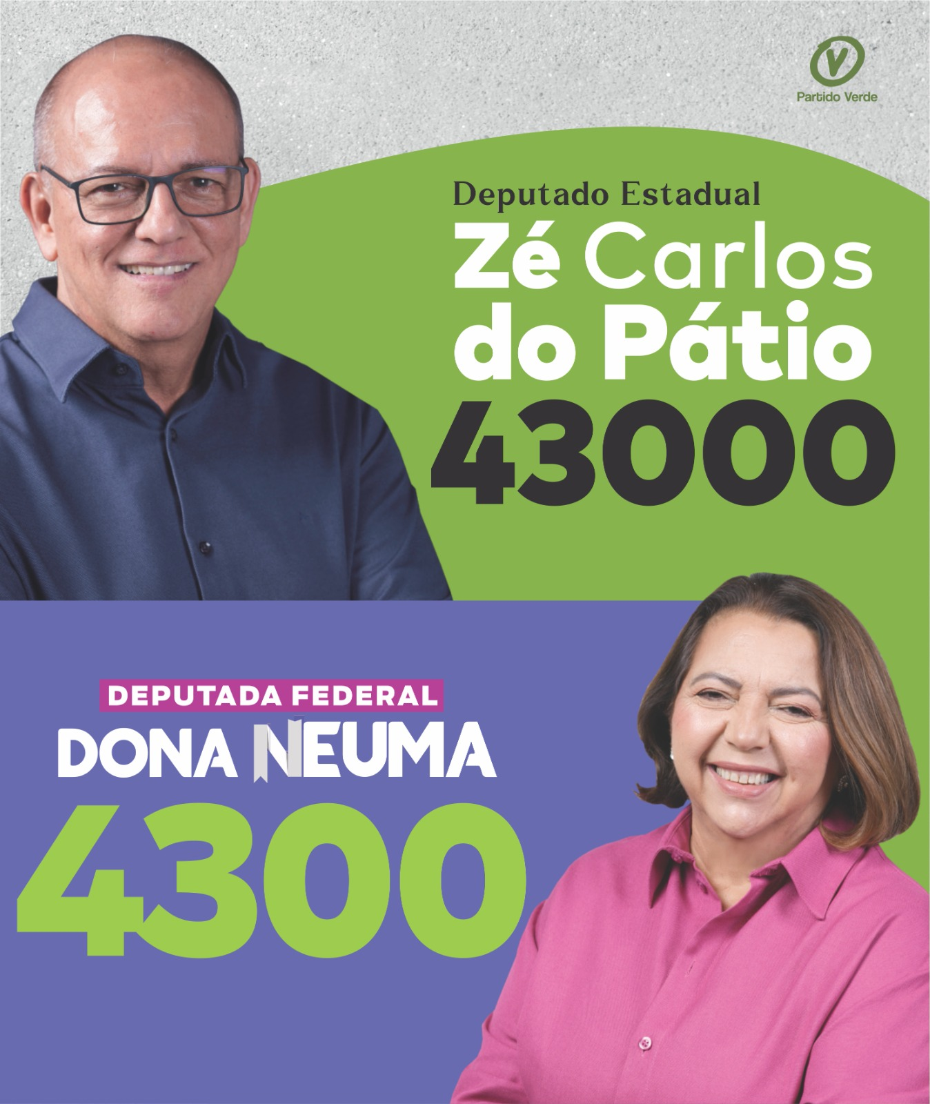 Material de Zé Carlos do Pátio e Dona Neuma